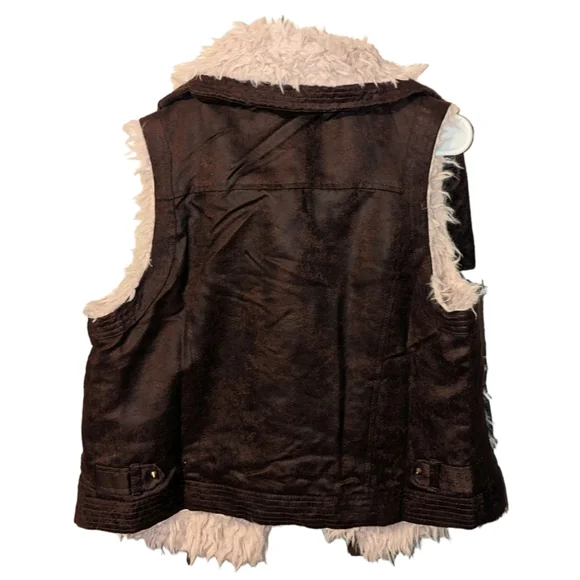 NWT Lucca Couture Zip Up Vest Medium - Picture 3 of 6